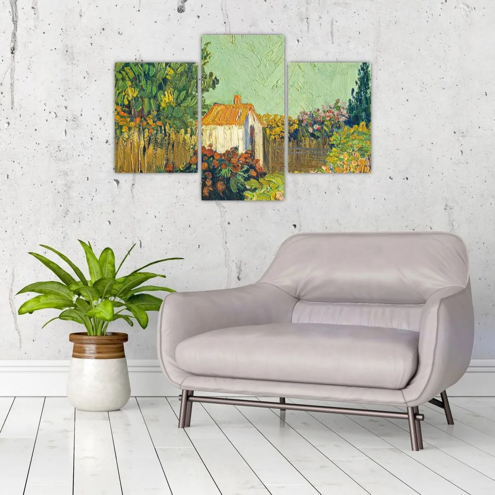 Tablou - Imitator of Vincent van Gogh, Landscape, reproducere (90x60 cm)