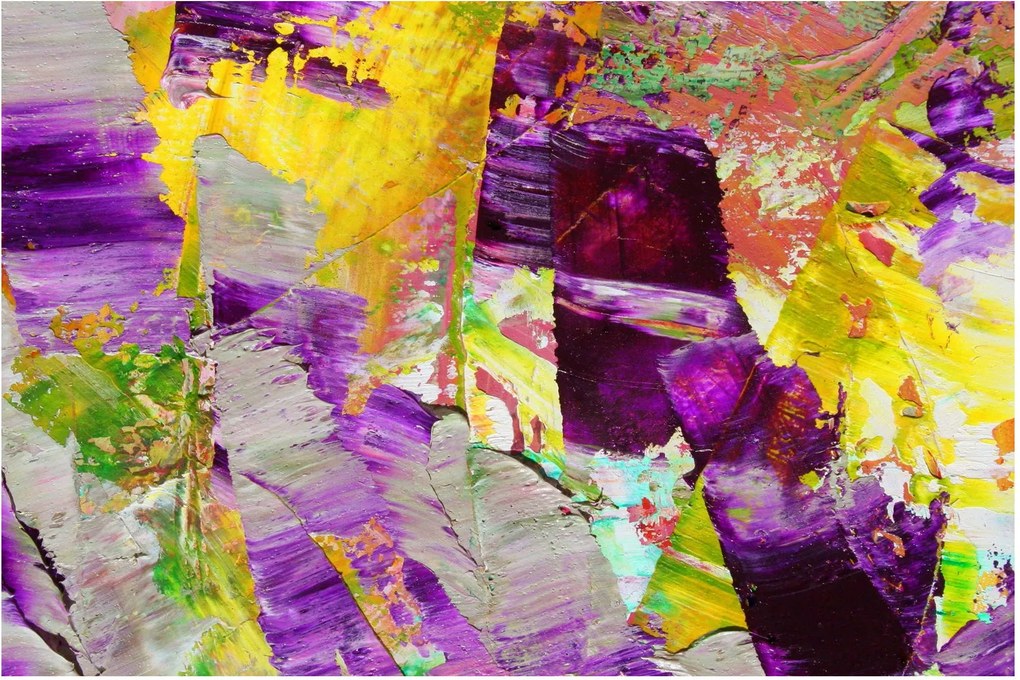 Tablou cu abstracție - pictura (90x60 cm)
