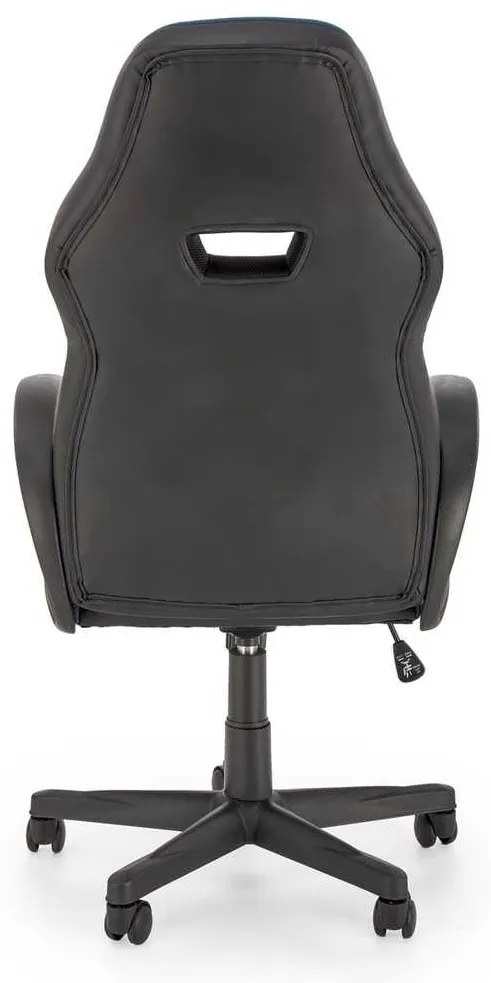 Fotoliu de birou Rebound, negru / albastru