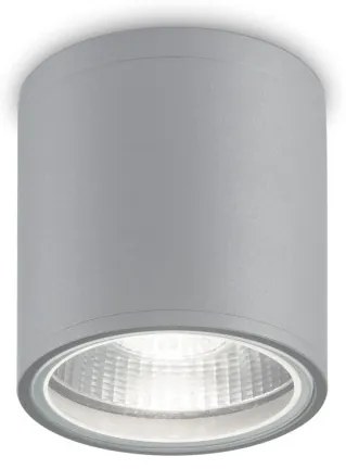 Spot aplicat IP44 GUN PL1 GRIGIO 163642 IDL