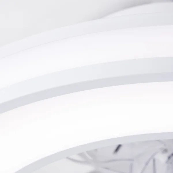 Ventilator LED RGBW dimabil de tavan Brilliant MONDELLO LED/26W/230V + telecomandă