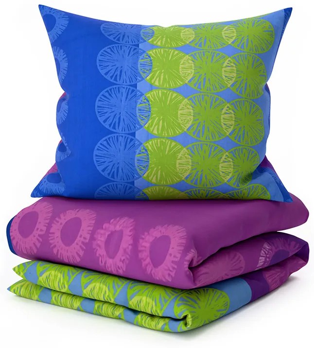 Lenjerie de pat din bumbac Renforce DINA colorat Dimensiune lenjerie de pat: 2 buc 80 x 80 cm | 200 x 200 cm