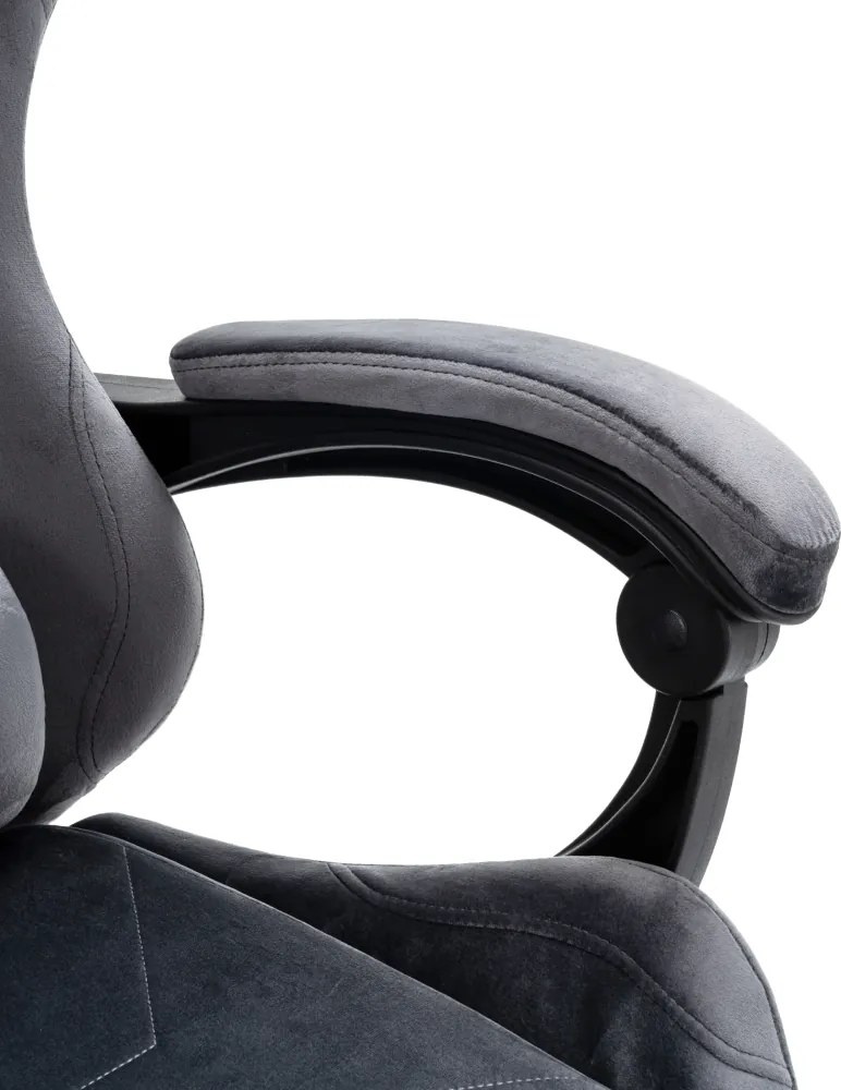 Scaun de birou/gaming, gri, LOPES