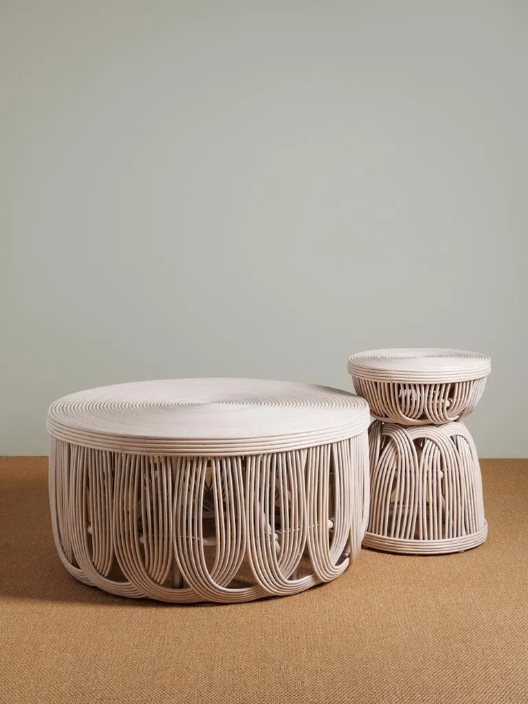 Masuta de cafea, din rattan, Mara