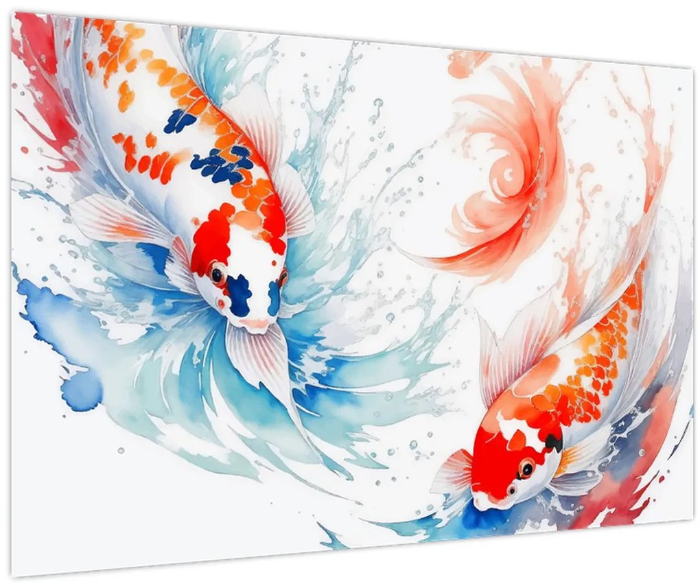 Tablou - Pește (90x60 cm)