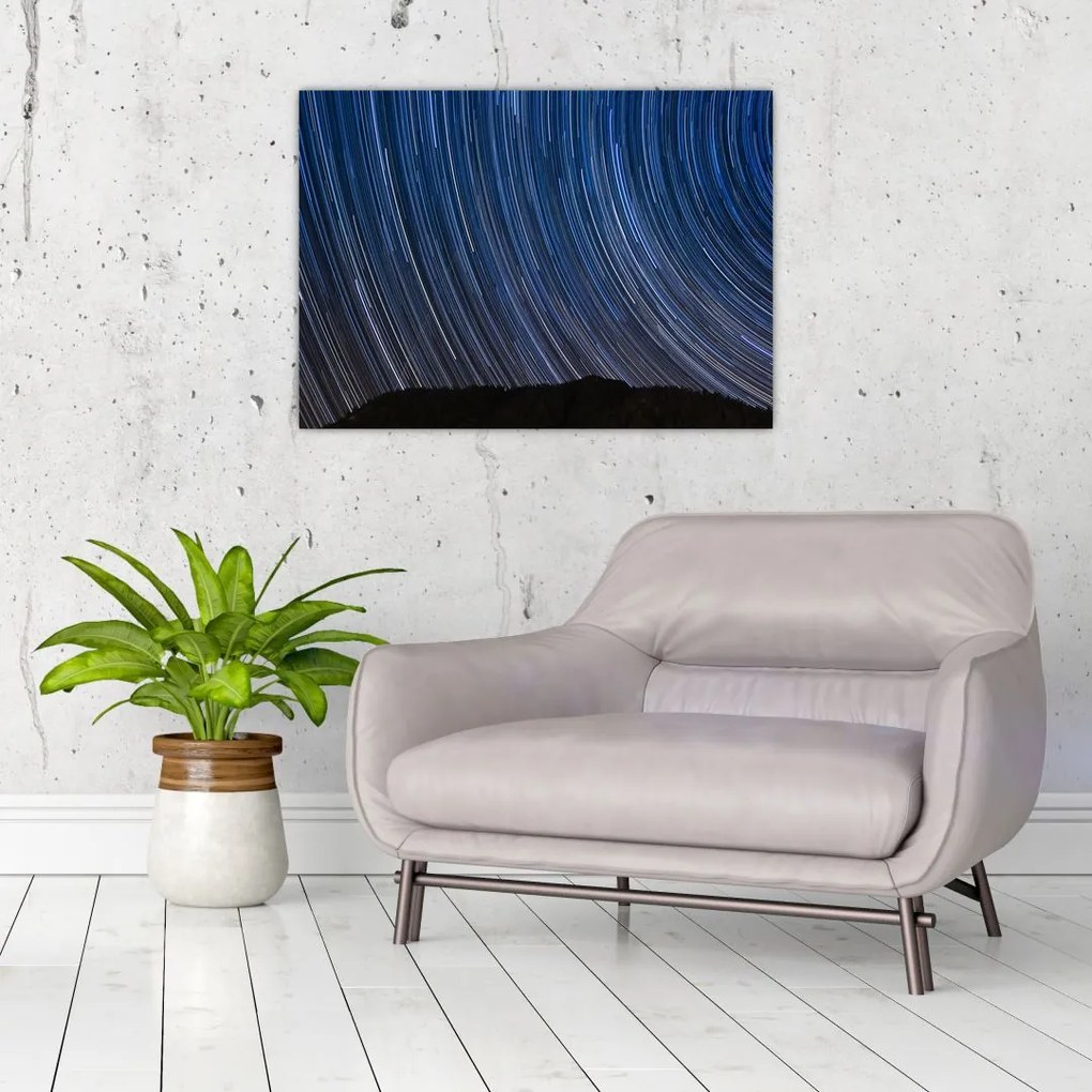 Tablou cu stele noaptea și cerul (70x50 cm)