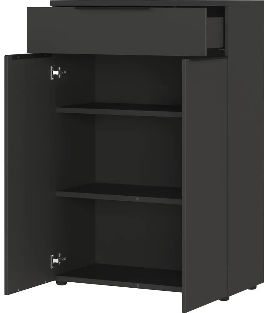 Comodă gri antracit înaltă 81x120 cm Mailand – Germania