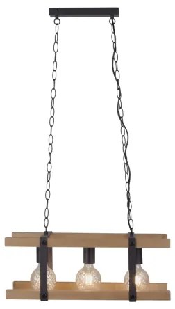 Leuchten Direkt 15683-79 - Lustră pe lanț EDITH 3xE27/60W/230V