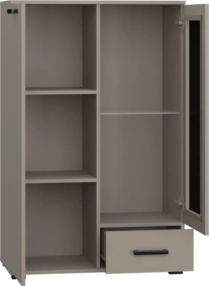 Comodă Frazio Tall – 80x40x125 cm – Cașmir