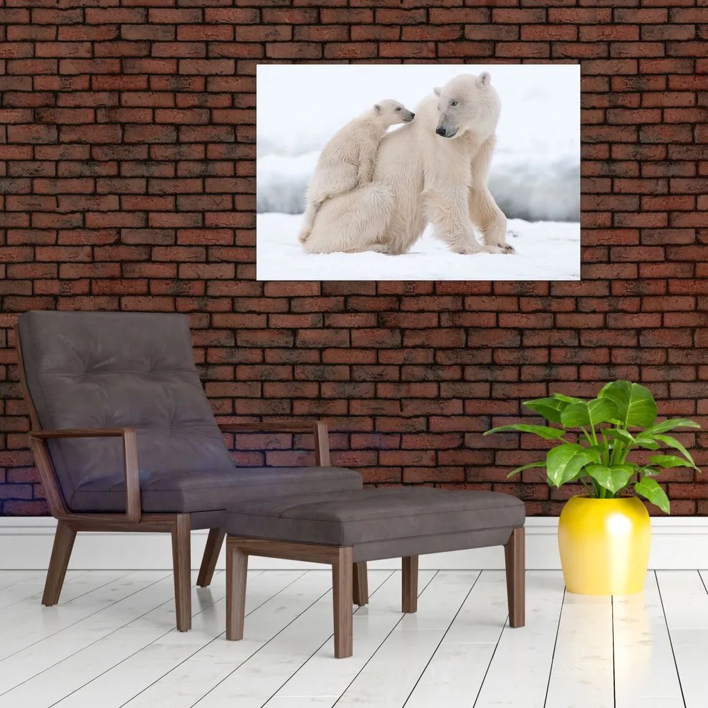 Tablou - Urs polar (90x60 cm)