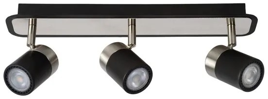 Lucide 26957/15/30 - Spot LED LENNERT LED/3x5W/230V negru