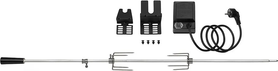 Țepușă pentru grătar + rotisor cu motor electric 220V pentru grătar RANGLER