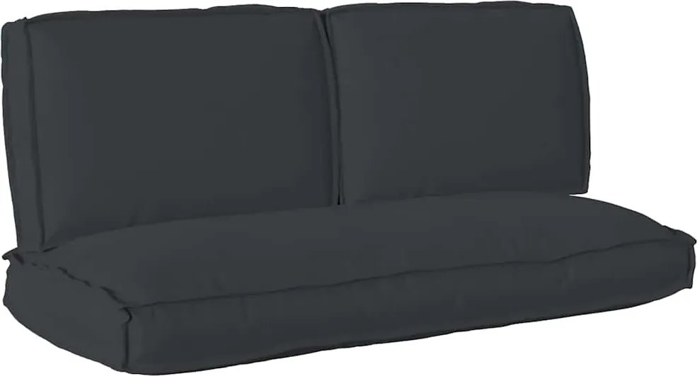 vidaXL Set de perne 3 pcs Negru Material Oxford