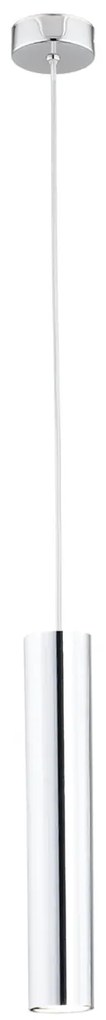Pendul modern design tubular GOMERA crom