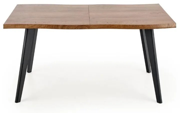 Masa de bucaterie Dickson, lemn natural/negru