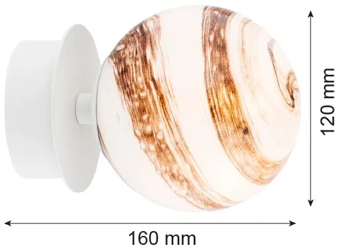 Aplică Argon 8454 FABIO 1xE14/7W/230V alb