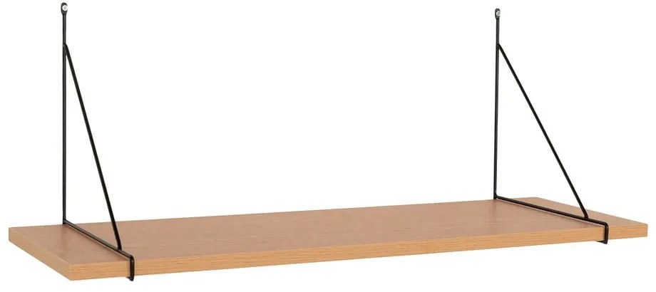 Raft în culoare naturală cu aspect de lemn de frasin 80 cm Chiba – House Nordic