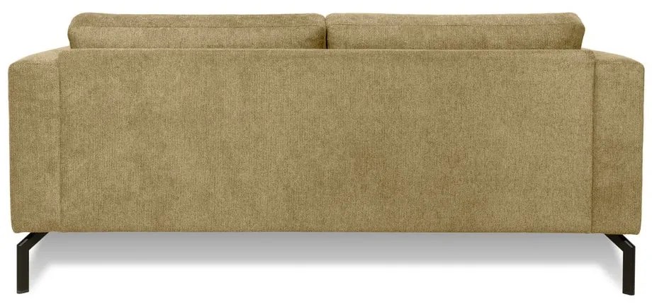 Canapea galben-muștar 165 cm Gomero – Scandic