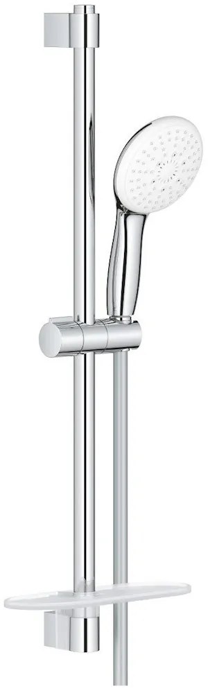 Grohe Tempesta 110 Set dus cu bara 60 cm si savoniera 3 jeturi, crom