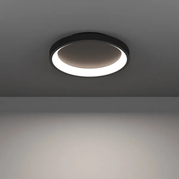 Eglo 901909 - LORETELLO‑Z Plafonieră LED RGBW dimabilă, 19,6 W, 230 V, Ø 35 cm, negru