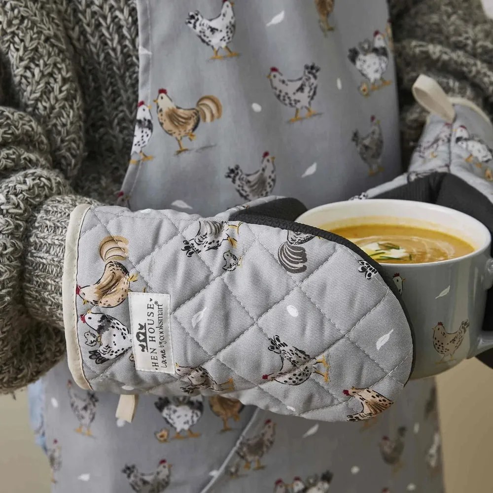 Set de mănuși de bucătărie 2 buc. din bumbac Hen House – Cooksmart ®