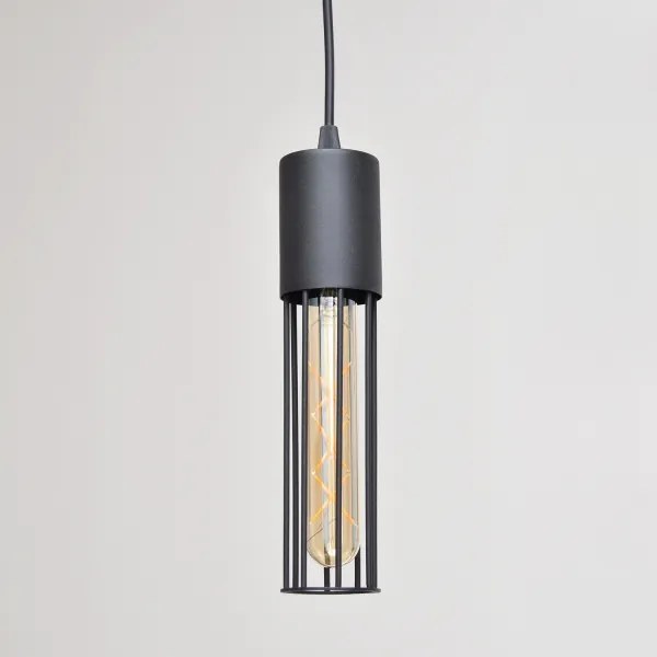 Lustră pe cablu MELODY 1xE27/15W/230V negru