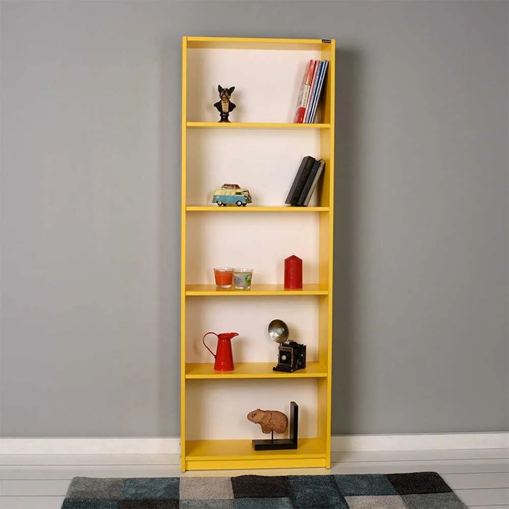 Biblioteca Adore Modern, 5 rafturi, 64x182x26 cm