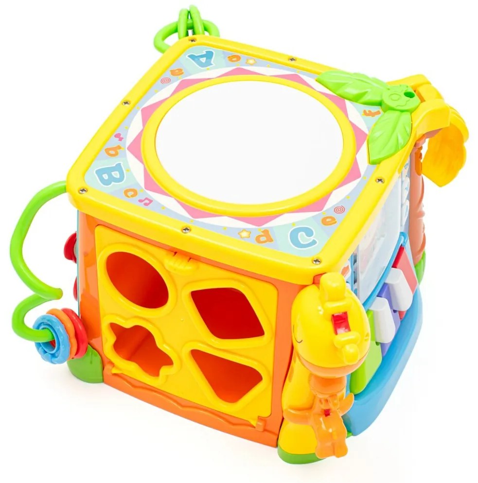 Cub muzical educativ interactiv Baby Mix , galben