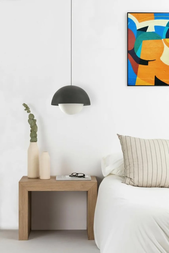 Lustra suspendata LED design modern MARISOL negru