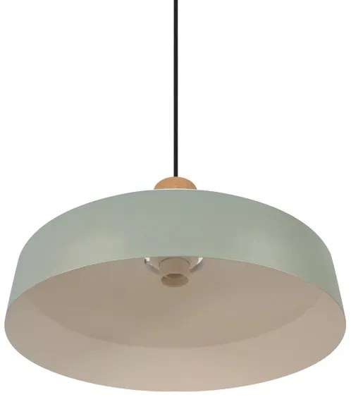 Lustră pe cablu Nordlux ELVAS 1xE27/60W/230V d. 37,5 cm verde