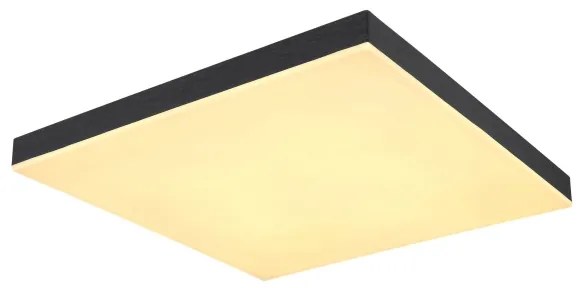 Plafonieră LED dimabilă DORO LED/24W/230V negru Globo 41594D2 + telecomandă