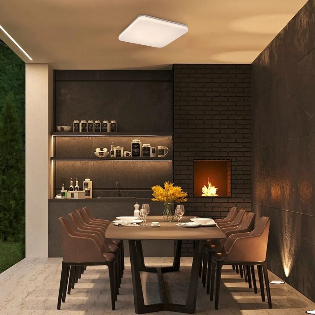 Plafoniera pentru exterior, Protectie IP44 Lowar 41cm