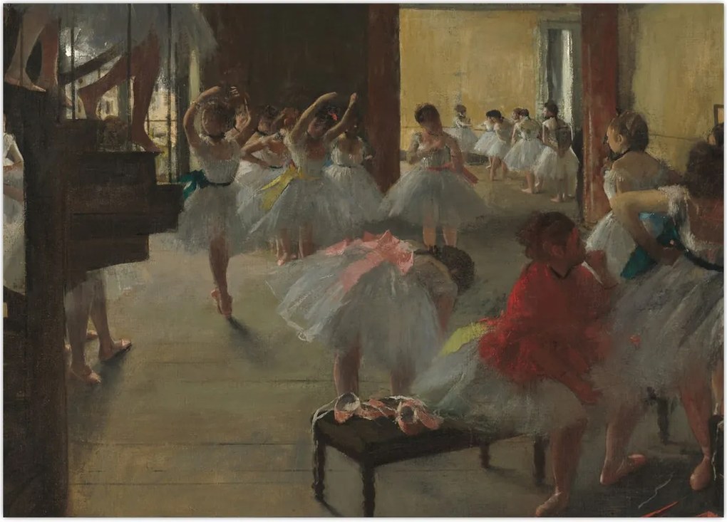 Tablou - Edgar Degas, The Dance Class, reproducere (70x50 cm)