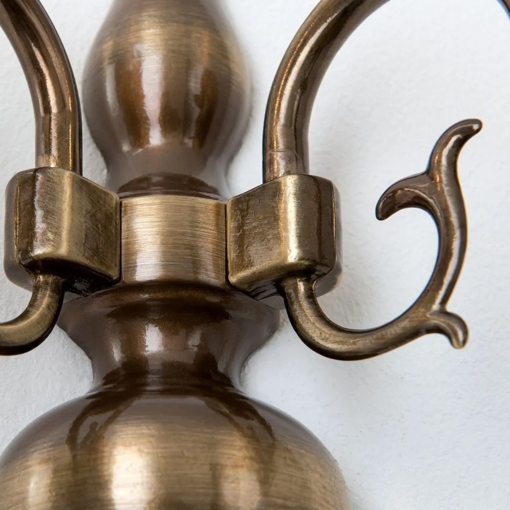 Aplica de perete design rustic FLAMISCH patina