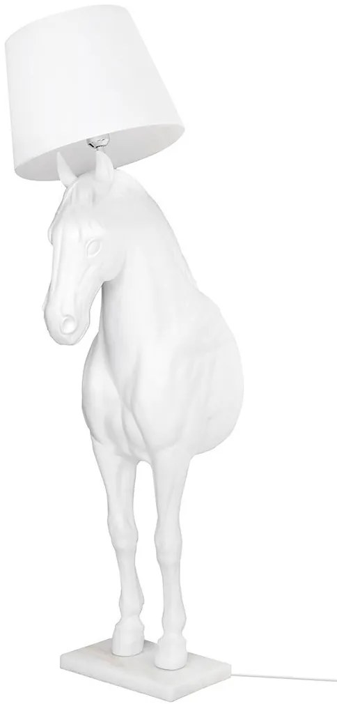 Lampadar super modern Horse M alb