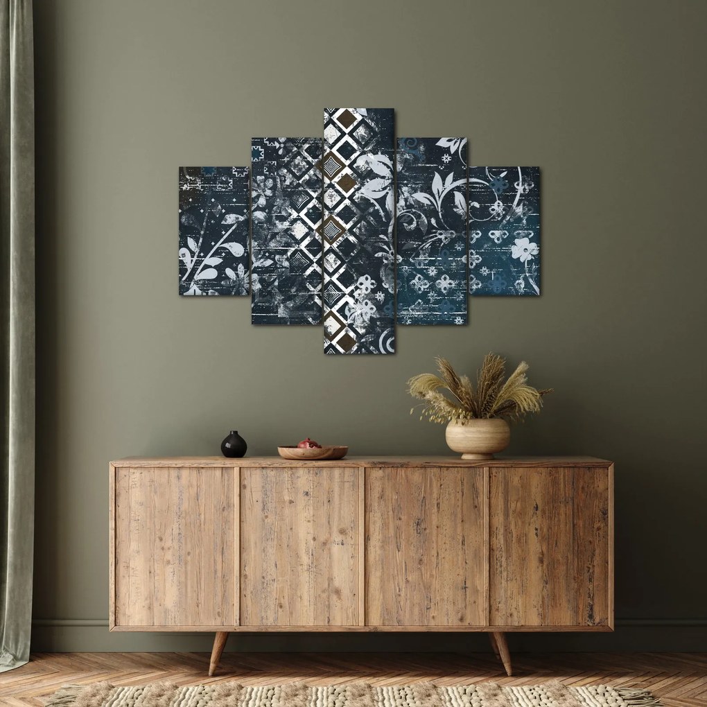 Tablou - Decorațiuni flori (150x105 cm)