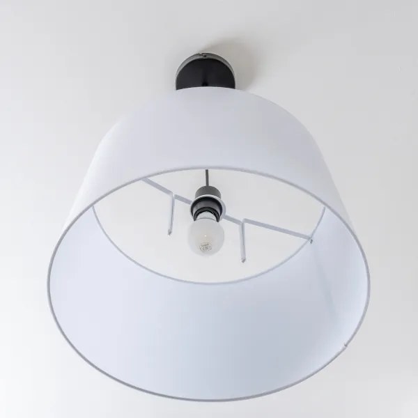 Brilagi - Lustră LED CERIA, pendul pe cablu, 1xE27/40W/230V, Ø 45 cm, albă