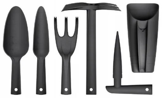 Unelte gradinarit, set 6 piese