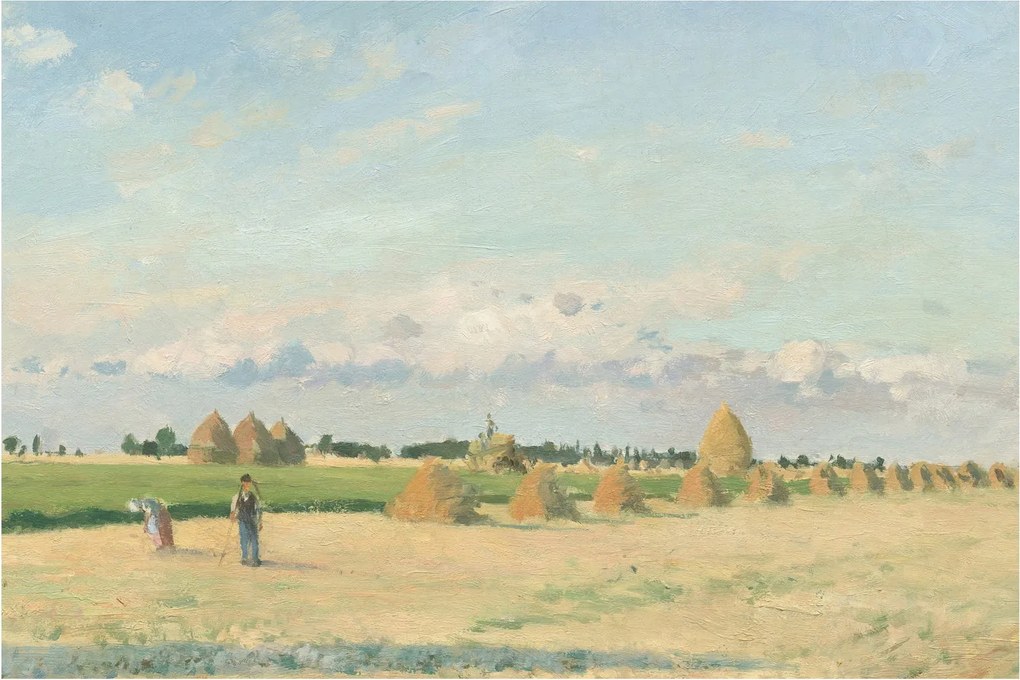 Tablou - Camille Pissarro, Landscape, Ile de France, reproducere (90x60 cm)