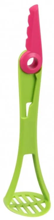 Instrument pentru avocado 4 in 1 Fackelmann 42070, 22,7 cm, Cutit pliabil, Verde