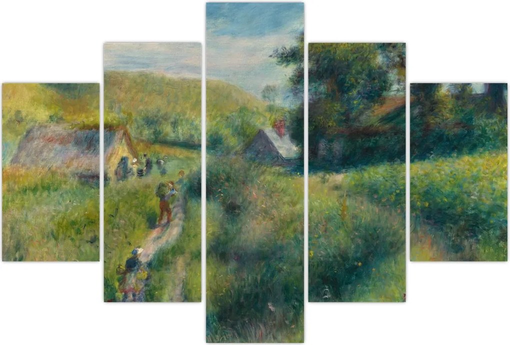 Tablou - Auguste Renoir, The Mussel Harvest, reproducere (150x105 cm)