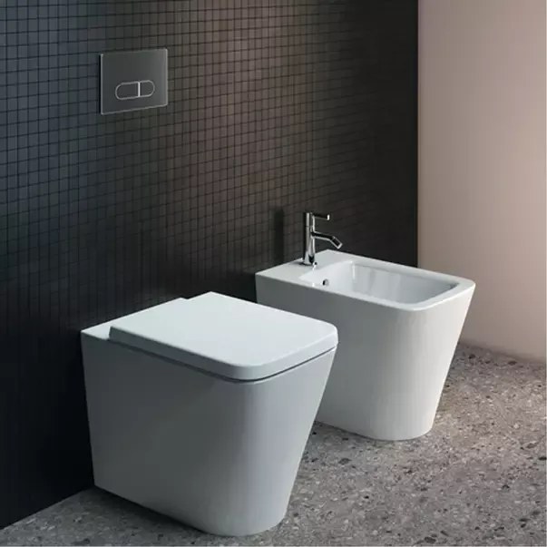 Vas WC pe pardoseala Ideal Standard Atelier Blend Cube BTW alb lucios