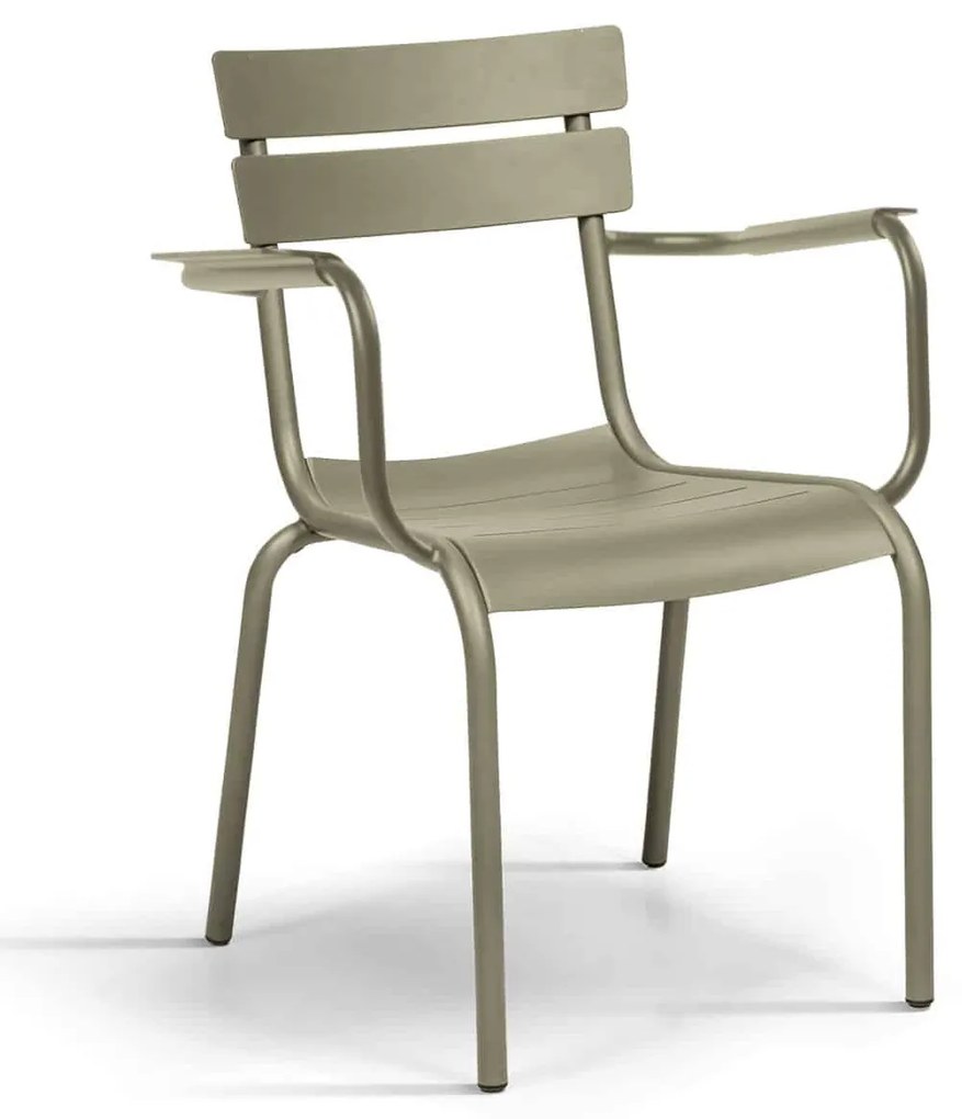 SCAUN TIP FOTOLIU ALUMINIU -HORECA- - BEJ