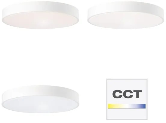 Brilliant - Plafonieră LED SLIMLINE, dimmabilă, 60W/230V, Ø 49 cm, albă + telecomandă