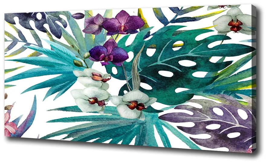 Print pe canvas Flori tropicale