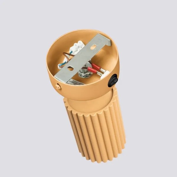 Spot de perete Sollux SL.1560 KARBON 1xGU10/10W/230V auriu