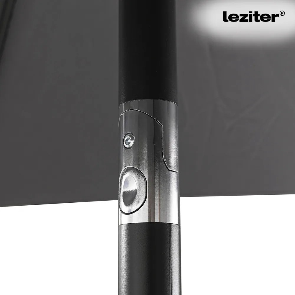 Parasol de grădină Gina gri 300 cm