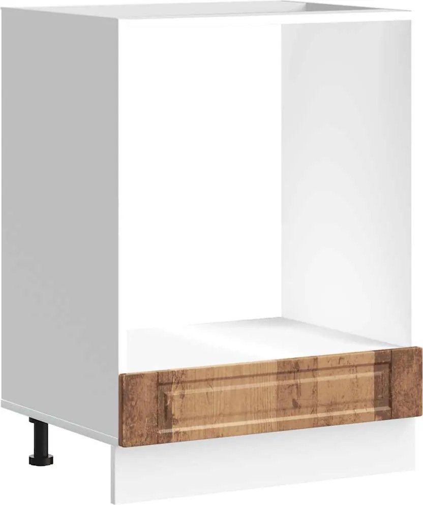 vidaXL Dulap pentru cuptor „Porto” Lemn vechi, lemn de inginerie