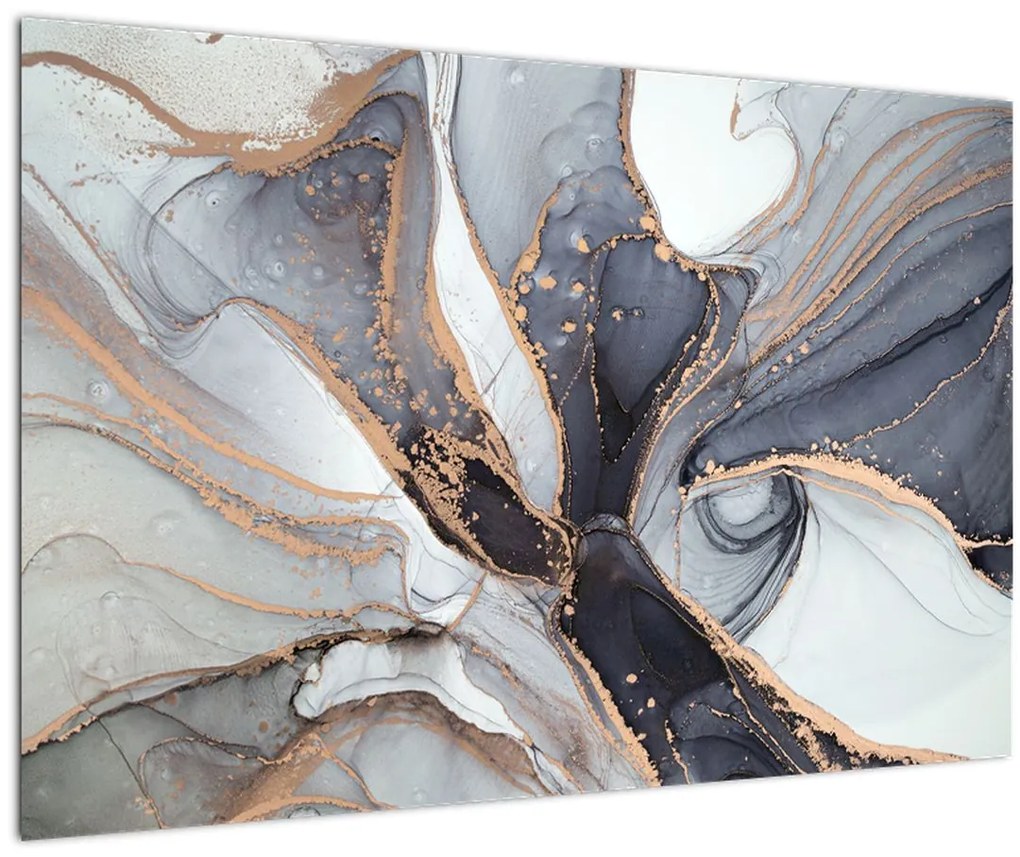 Tablou - Marmură gri (90x60 cm)