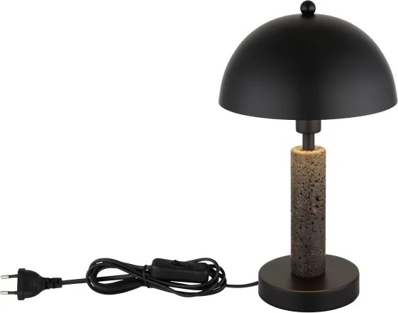Globo 24868S - Lampă de masă JANIE 1xE14/40W/230V neagră